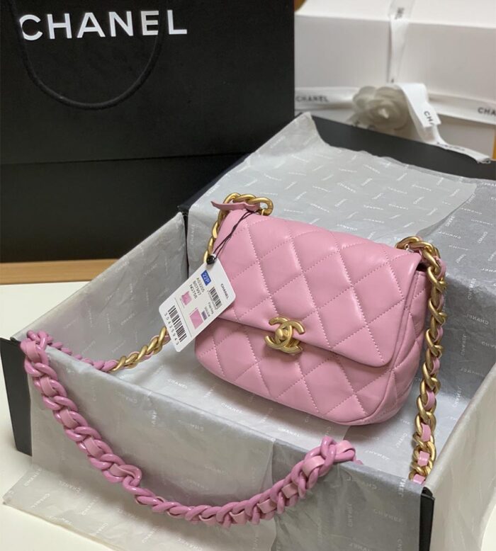 Chanel Mini Flap Bag Lambskin Handbags