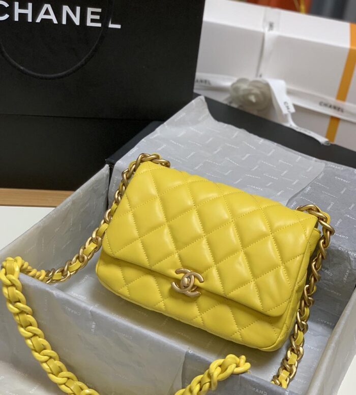 Chanel Small Flap Bag Lambskin Handbags