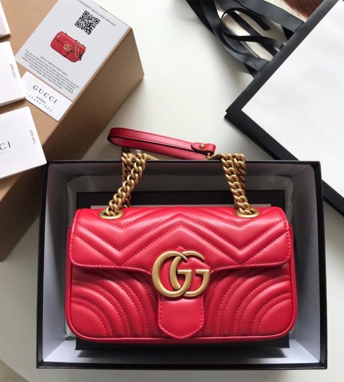 Gucci GG Marmont matelassé mini bag