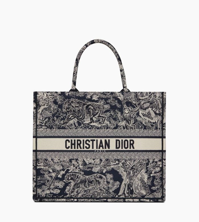 LARGE DIOR BOOK TOTE