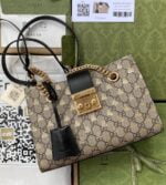 padlock small gg shoulder bee gucci bag (11)