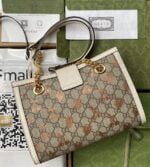 padlock small gg shoulder bee gucci bag (2)