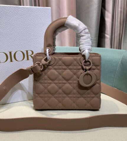 Small Lady Dior Bag Ultramatte Calfskin Handbags