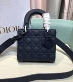 Small Lady Dior Bag Ultramatte Calfskin Handbags