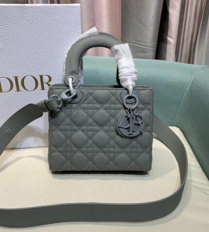 Small Lady Dior Bag Ultramatte Calfskin Handbags