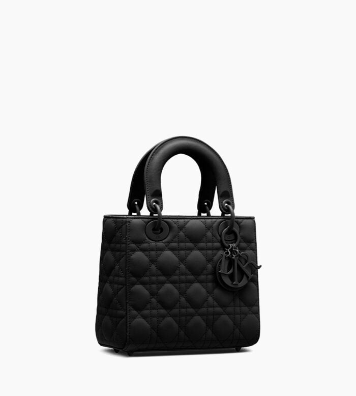 Small Lady Dior My Abcdior Bag Ultramatte Calfskin