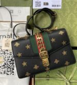 sylvie bee star small shoulder bag gucci (14)