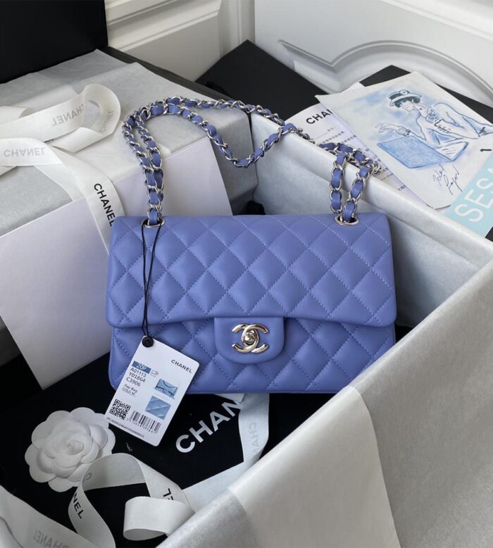 chanel small classic handbag (10)