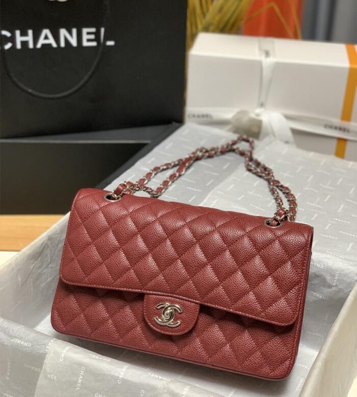 chanel classic handbag caviar leather (19)