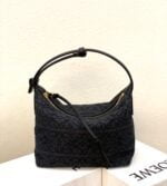 small cubi bag in anagram jacquard and calfskin (13)