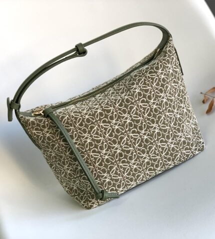 small cubi bag in anagram jacquard and calfskin (26)
