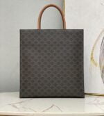 cabas vertical in triomphe canvas with celine print (1)