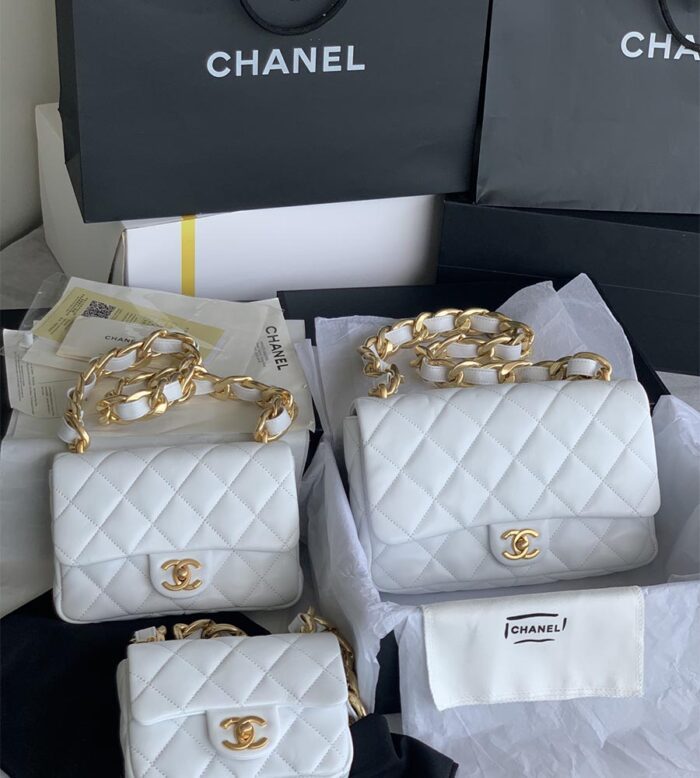 chanel large flap bag as3215 (1)