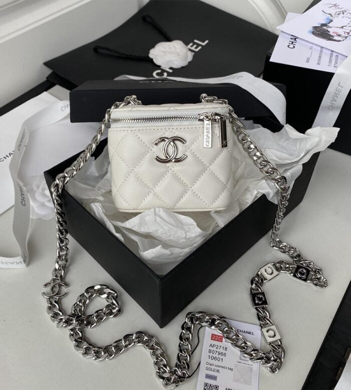 chanel chain box bag ap2718 (28)