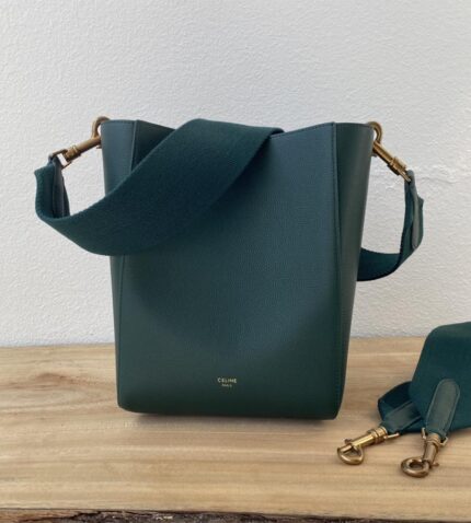 sangle small bucket bag in soft grained calfskin (41)