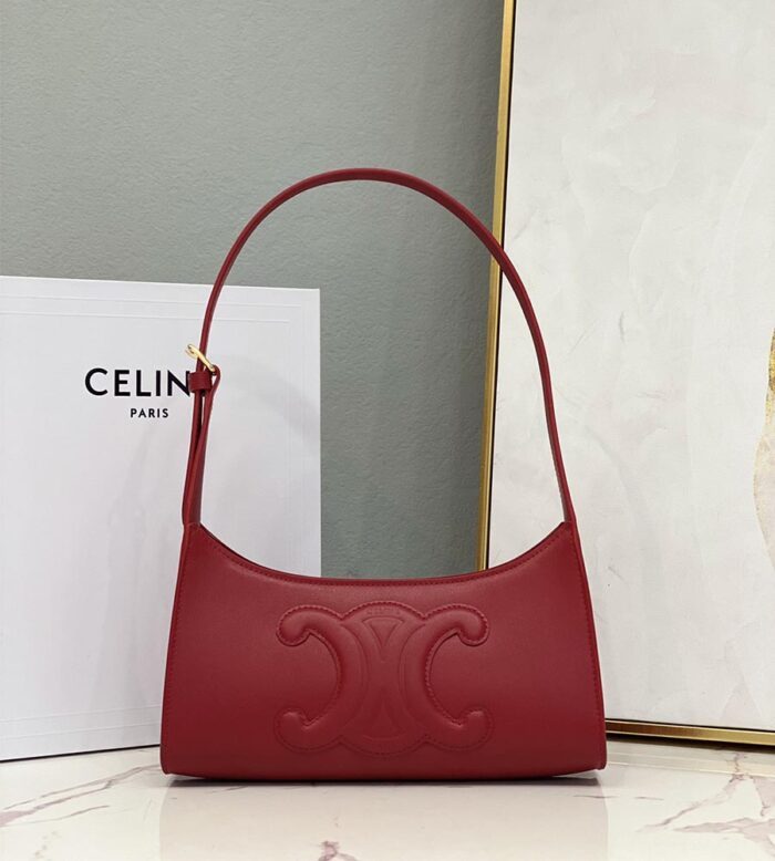 shoulder bag cuir triomphe in smooth calfskin (28)