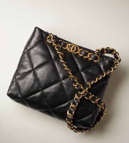 chanel small shopping bag as3502 (48)