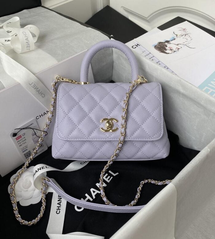 chanel mini coco handle as2215 (10)