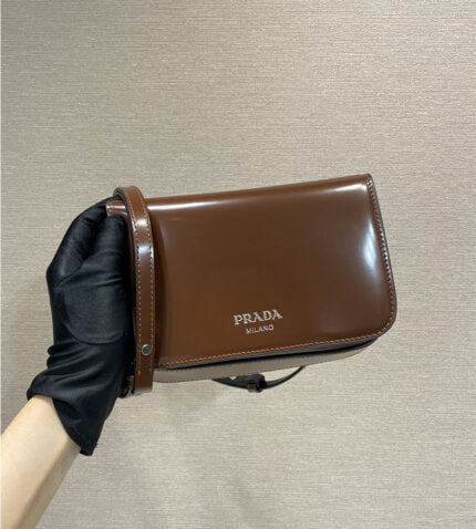 prada cleo brushed leather shoulder bag with flap 1bd311 (4)
