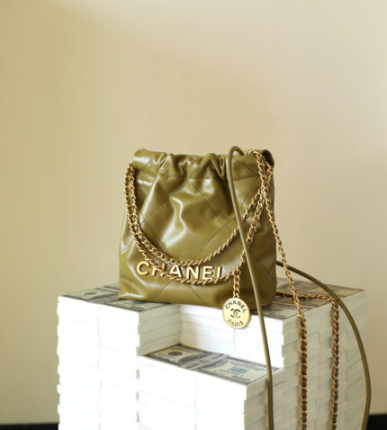 chanel 23a mini 22 bag authentic quality (5)
