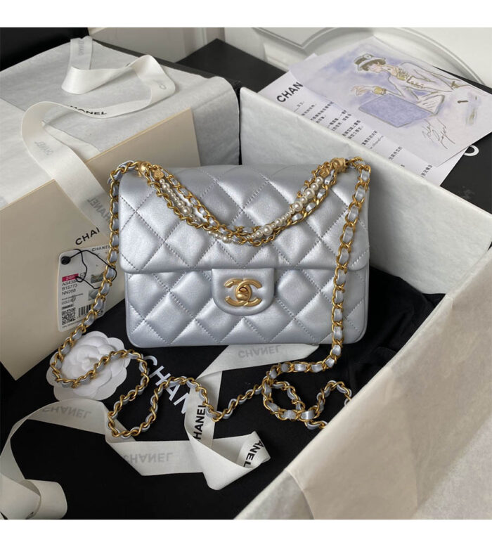 chanel mini flap bag as4384 (28)